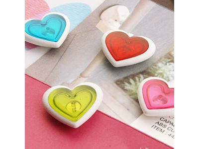 하트 캐릭터자석홀더 5포장 총 20P