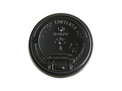 590ml 테이크아웃 종이컵뚜껑 블랙 100ea X 2개