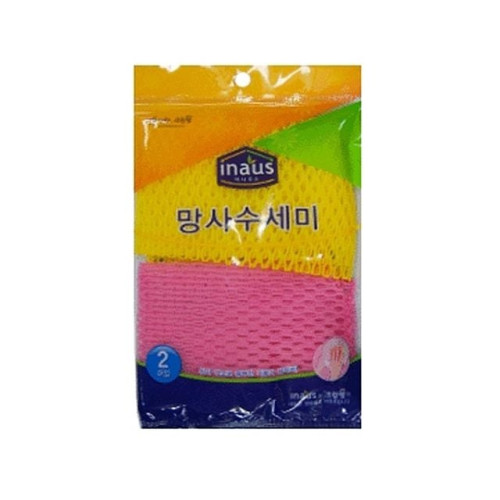 크린랩 망사수세미2P