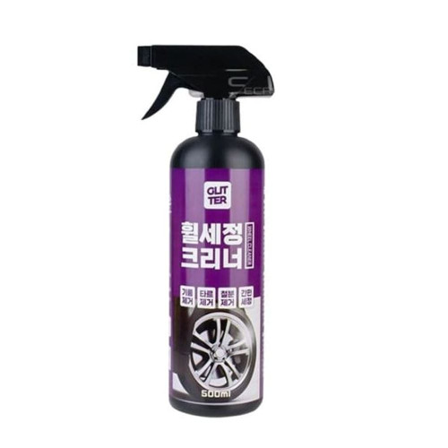 글리터 자동차 휠크리너 휠세척 철분 제거제 500ml