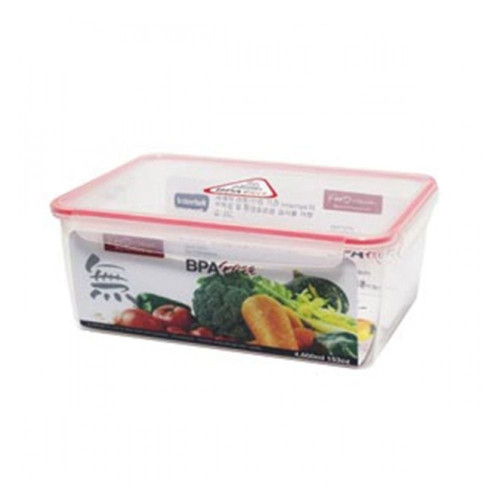 혜성 참 좋은 밀폐 직사각 4600ml 밀폐용기 플라스틱