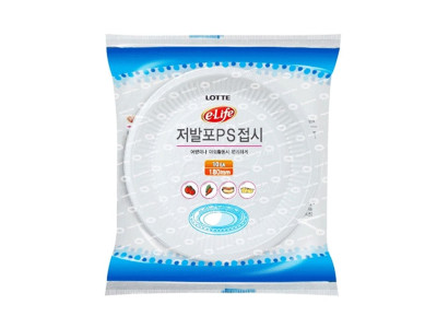 롯데 PS 일회용 접시 180mmx10p 일회용용기 일회용식기 일회용그릇 일회용접기 일회용공기