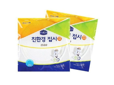 크린랲 일회용 접시 100mmx10p 일회용용기 일회용식기 일회용그릇 일회용접기 일회용공기