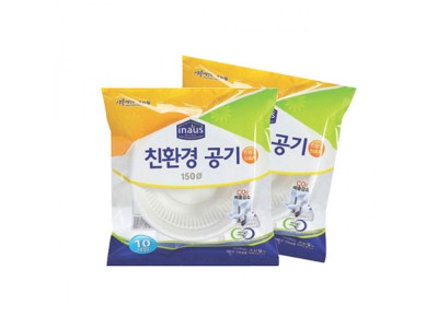 크린랲 일회용 밥공기 150mmx10p 일회용공기 일회용밥그릇 일회용그릇 휴대용밥그릇 업소용밥공기