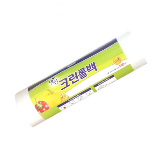 명진 크린 롤백 30x40x500매 비닐백 비닐팩 위생백 위생롤팩 롤백