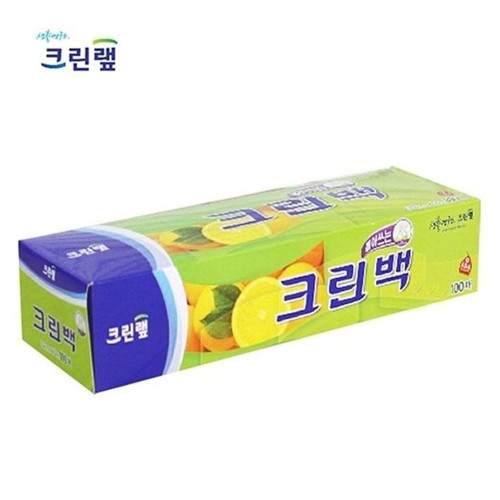 크린랲 크린 일회용 위생백 25x35x100매 비닐백 비닐팩 위생백 위생팩 일회용백