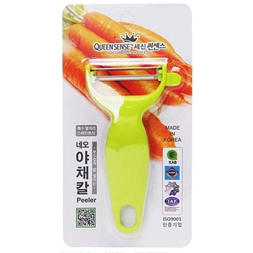 퀸센스 핸디 감자칼 1p 채칼 감자필러 스텐감자칼 주방감자칼 감자껍질제거기