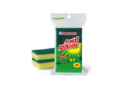 3M 스카치 브라이트 SL135 스폰지 수세미 대 1p 스폰지수세미 부억수세미 가정용수세미 주방수세미 다목적수세미