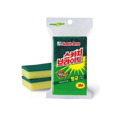 3M 스카치 브라이트 SL135 스폰지 수세미 대 1p 스폰지수세미 부억수세미 가정용수세미 주방수세미 다목적수세미