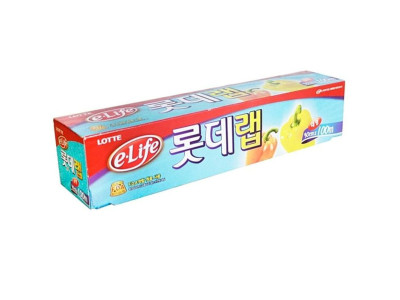 롯데 랩 30x100 1p 포장랩 주방랩 크린랩 일회용랩 일회용랲