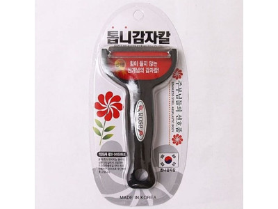 톱니 감자칼 1p 스텐 주방 채칼 Y형