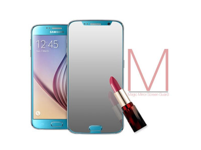 PB正品 국산 거울기능 프리미엄코팅 GALAXY S6 MAGIC MIRROR 액정보호필름