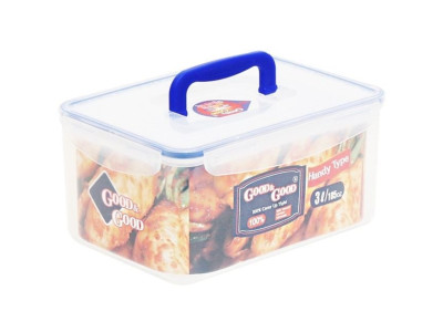 굿앤굿 밀폐용기3L(핸디형) 김치통 반찬통 10개