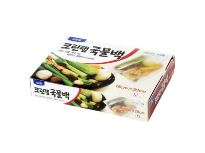국물백 18x28x12매 1개 비닐팩 비닐백 위생백