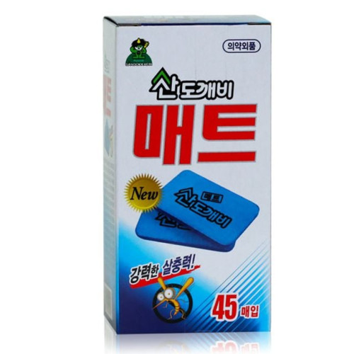 홈토피아 매트 리필 45P 1개 모기향 모기약 방충제