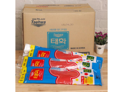 BOX출고 고무장갑 (XL 특대)_레드100켤레 주방장갑