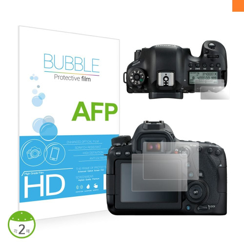 버블 LCD 올레포빅 2장 캐논 EOS 6D MARK II 상단포함
