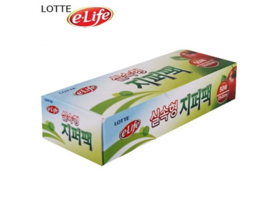 주방 지퍼 짚 팩 백 30x37x50매 1개 위생 봉투 비닐