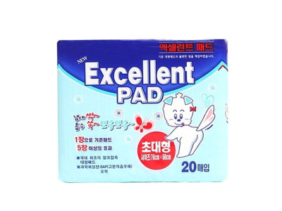 애견 초대형 배변패드 20매 1봉 강아지 애견패드 배변 판 패드