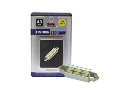 T10 5630 Power LED 43mm 6led 1P 자동차실내등 자동차램프 자동차용품 LED실내등 자동차주변기기
