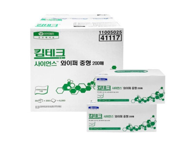 사이언스 킴테크와이퍼 200매 중형 티슈 킴텍스