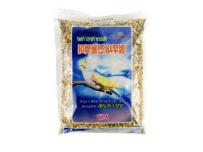 앵무새 전용먹이 700g 왕관앵무먹이 사랑앵무모이 앵
