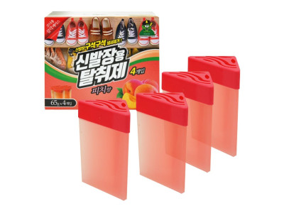 B산도깨비099 신발장구석용 탈취제 4개입 피치향