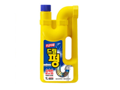 무균무때 파워 드릴펑 배수구세정제 2L