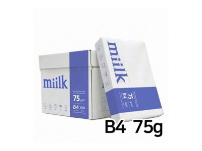 복사용지 B4 밀크 75g 2500매 1BOX 한국제지