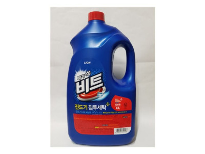 비트 액체세제 일반용 4L 용기 라이온코리아 세제
