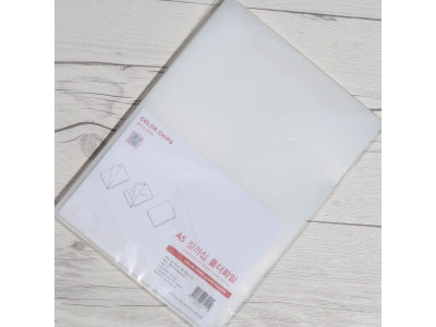 청운 Color Chip A5 mini 고투명 L홀더 100매(10팩)