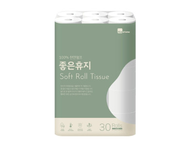 픽앤홈 좋은휴지 100% 펄프 3겹 30롤 30M 롤화장지