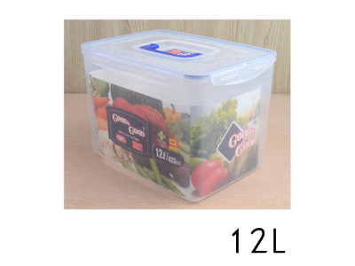 12리터 다용도 밀폐용기 손잡이 반찬통 보관함 김치통