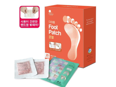 국산 건강 발패치 에센스네이쳐 온열 밴드형 20매입
