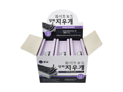 화이트보드용 4겹 양파지우개 12개입