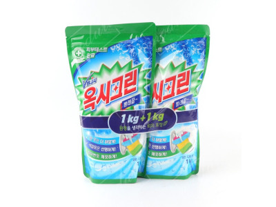 옥시크린 배니시 분말형 표백제 2kg 세탁세제 보조제