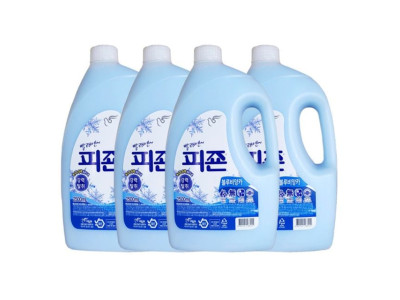 피죤 섬유유연제 블루비앙카(용기) 2500ml 4개