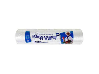쉐프롤백 35cmX45cmX500매/지퍼백/크린백