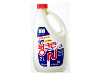 유한 펑크린 2L 배수구 세정제 유한 크로락스