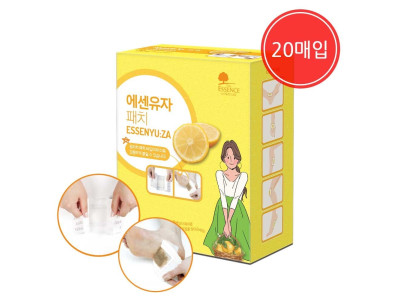 건강 발패치 에센스네이쳐 에센유자 밴드형 20매입