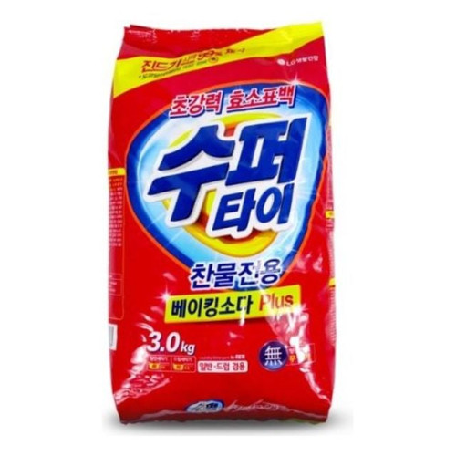 수퍼타이 세탁세제 가루세제 3kg