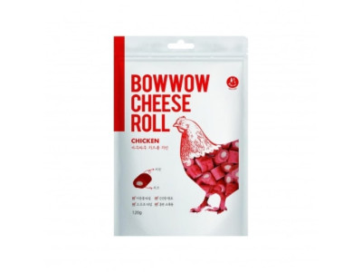 바우와우 치킨치즈롤 120g