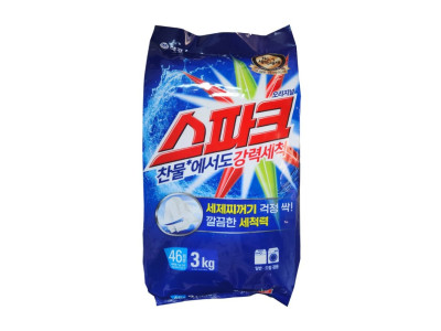 스파크 세탁세제 3kg 리필