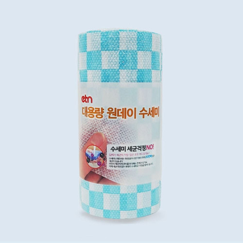 대용량 원데이 수세미 행주 청소포 다용도 사용