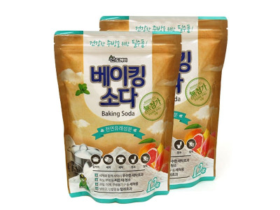 산도깨비 베이킹소다리필 1.2kg 2개 과일 야채 세척
