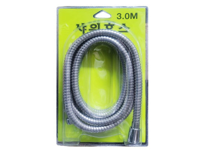 줄꼬임방지 메탈샤워기호스 3M 욕실샤워호스 고무패킹