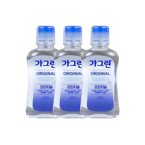 가그린 오리지널 프레쉬 민트 100ml 3개입
