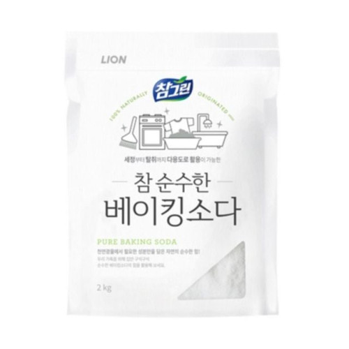 참그린 참 순수한 베이킹소다 2kg 라이온코리아
