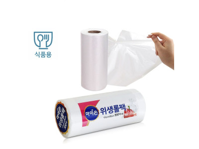 마미손 뜯어쓰는 비닐봉투 롤백 6호 500매 소17x25