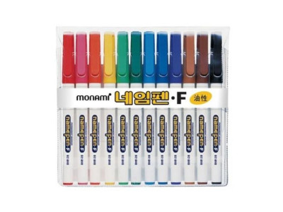 모나미)네임펜 F(12색세트)